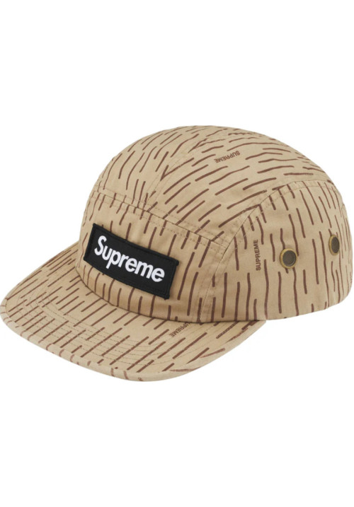 Supreme Military Camp Cap Tan Rain