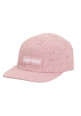 Supreme Lasered Denim Camp Cap Pink