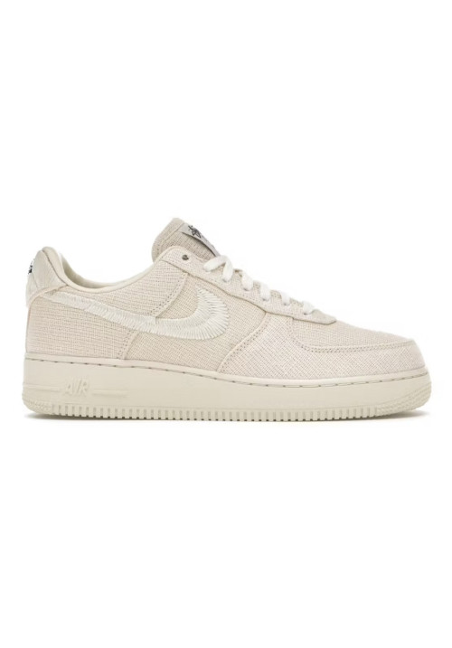 Nike Air Force 1 Low Stussy in Fossil Gray
