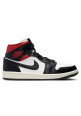 Jordan 1 Mid Gym Red Panda (W)