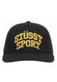 Stussy Mid-Depth Sport Snapback Anthracite