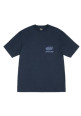 Stussy Surfwalk Pigment Dyed Tee Navy