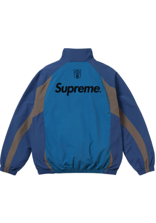 Supreme S Logo Track Jacket Navy