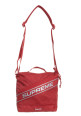 Supreme Logo Shoulder Bag Red