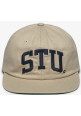 Stussy STU Arch Strapback Cap Beige